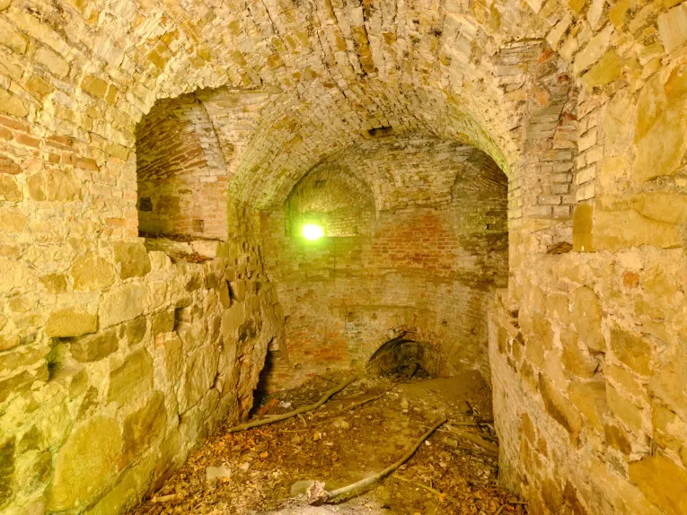 Kellergew&ouml;lbe der Feste Calenberg