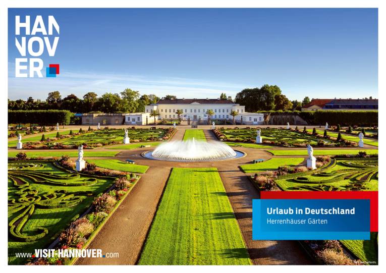 Urlaub in Deutschland: Herrenh&auml;user G&auml;rten