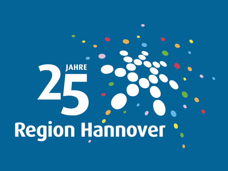 Logo 25 Jahre Region Hannover