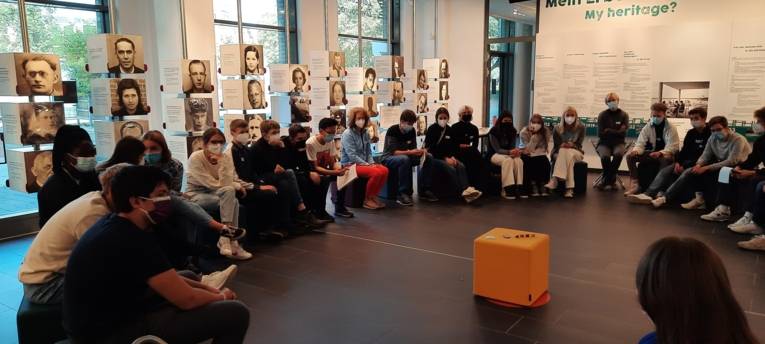 Workshop mit einer 10. Klasse der Tellkampfschule, September 2021