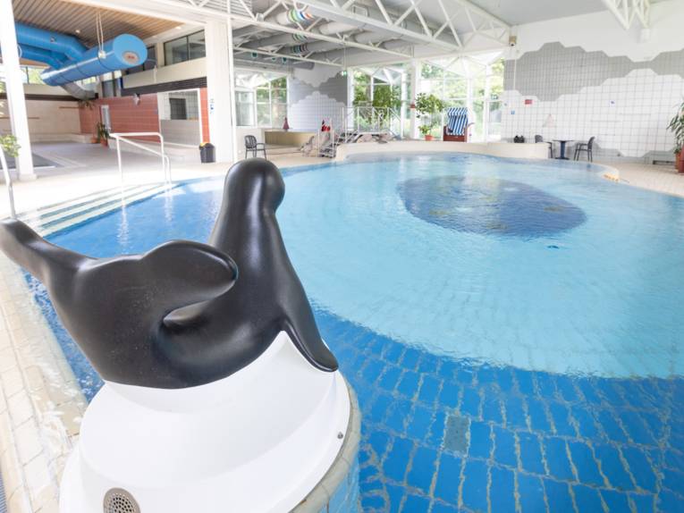 Kinderbecken im Innenbereich des Hallenfreibades Burgdorf