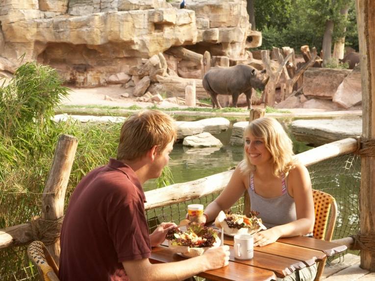 Gastronomie im Erlebnis-Zoo