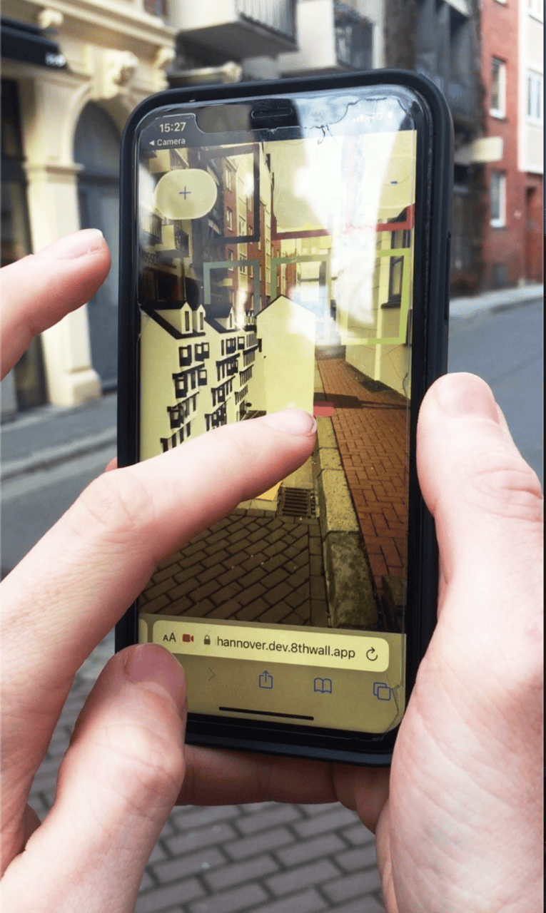 Augmented Stra&szlig;enschilder