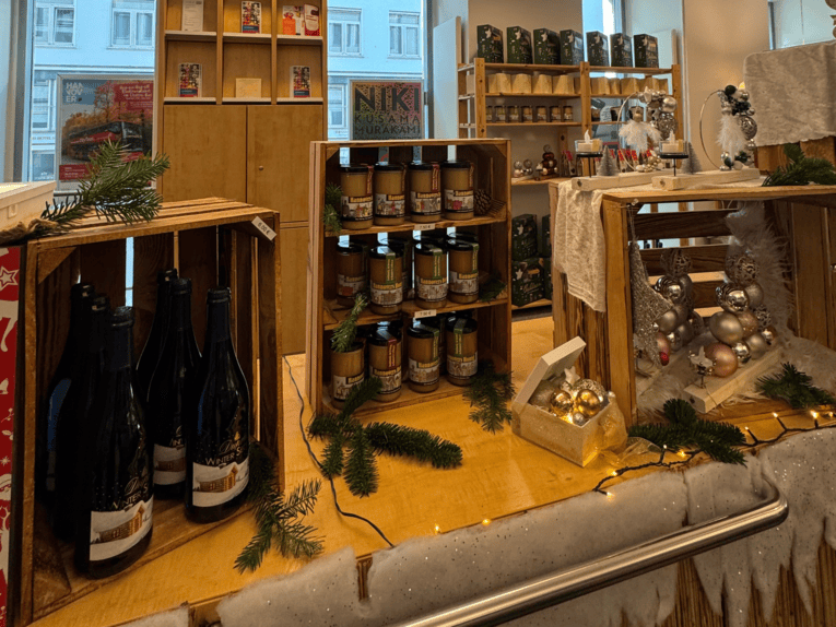 Wintermarkt in der Tourist Information