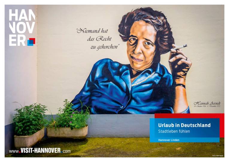 Hannah Arendt Graffiti