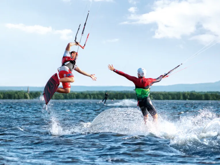 Kitesurfen am Steinhuder Meer