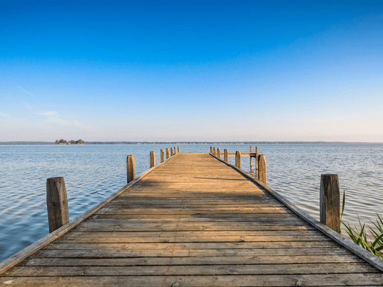 Steg am Steinhuder Meer