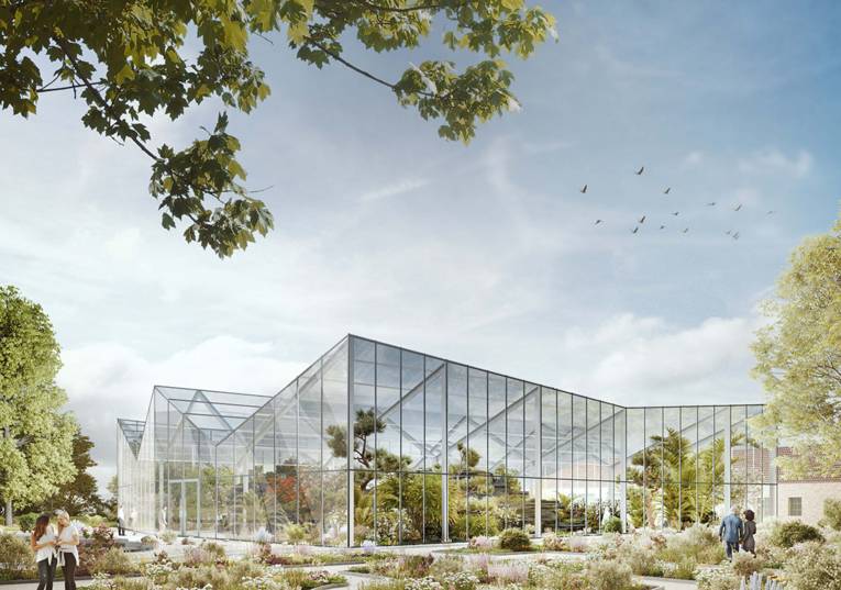 Ein neues Schauhaus für den Berggarten