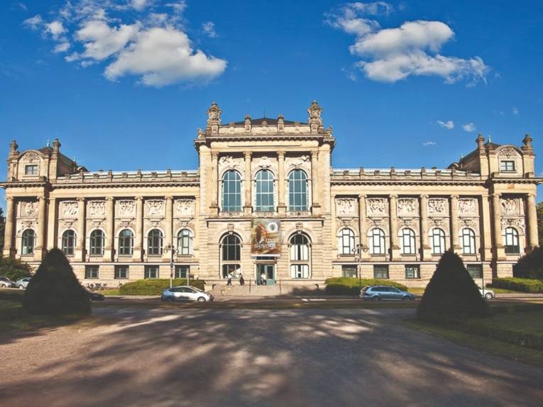 Das Niedersächsische Landesmuseum ist in einem historischen Gebäude untergebracht.