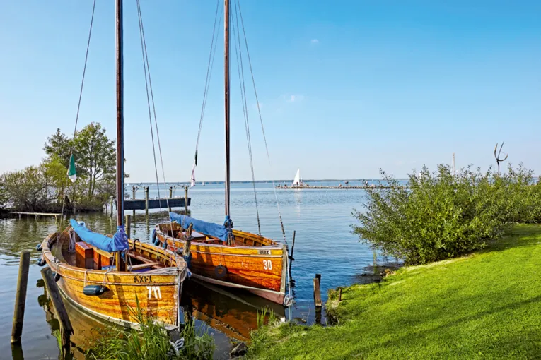 Båter på Steinhuder Meer