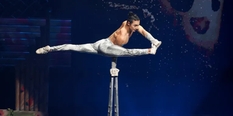 Fuochi d'artificio di ginnastica