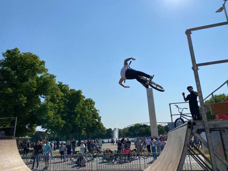 Halfpipe am Maschsee