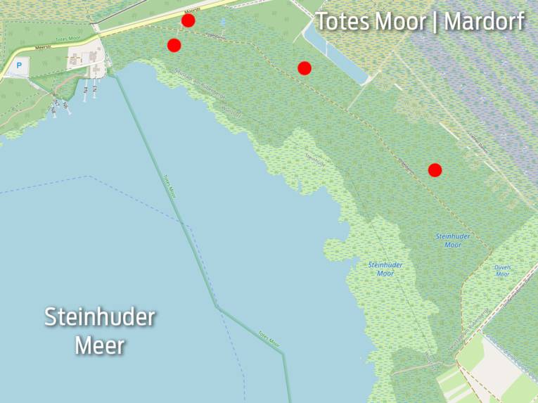 Mappa Heideblüte Totes Moor