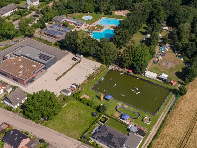 Freibad Goltern - Luftbild