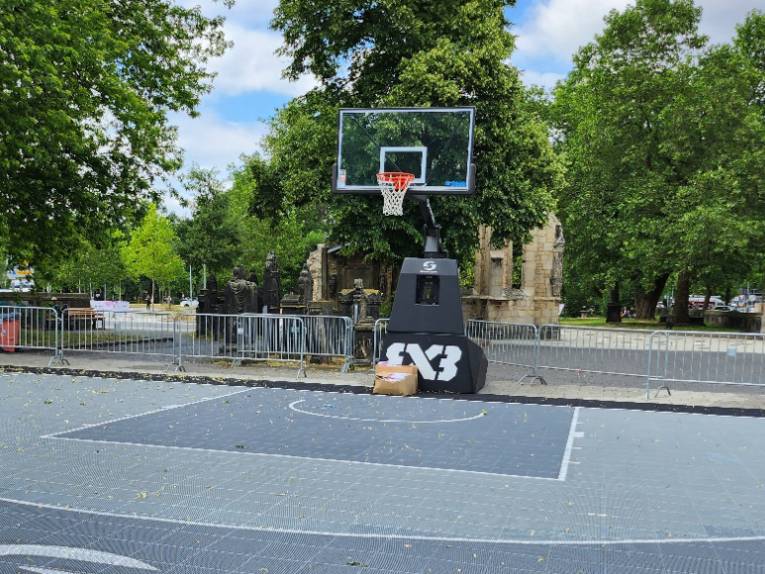 Basketballplatz auf dem Goseriedeplatz