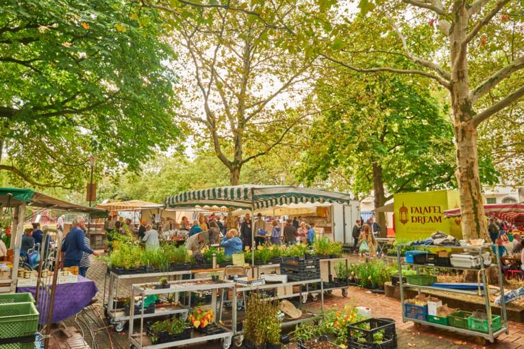 Wochenmarkt am Stephansplatz