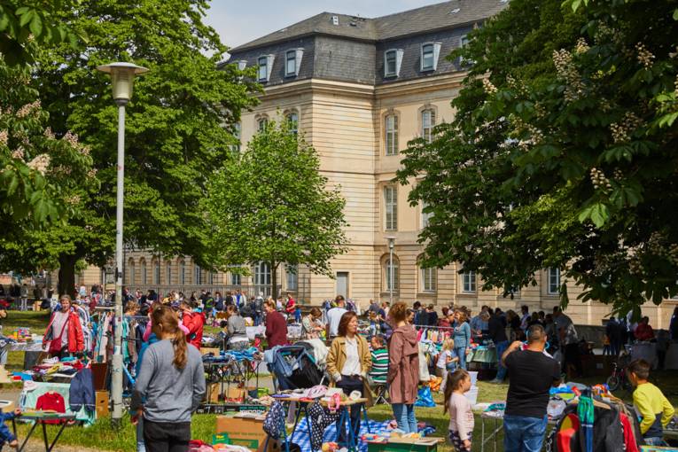 Kinderflohmarkt in der Altstadt