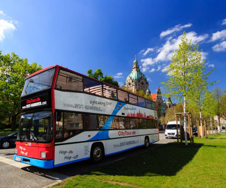 Stadtrundfahrt im Doppeldecker-Bus