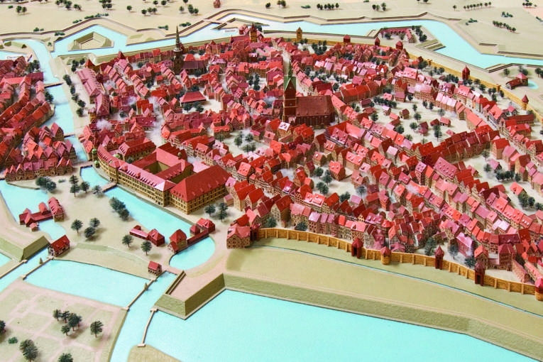 City model Hannover 1689