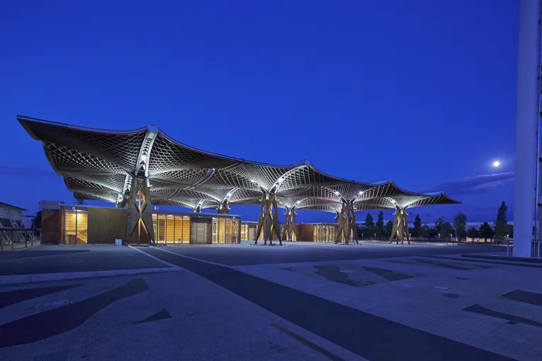 EXPO-Holzdach