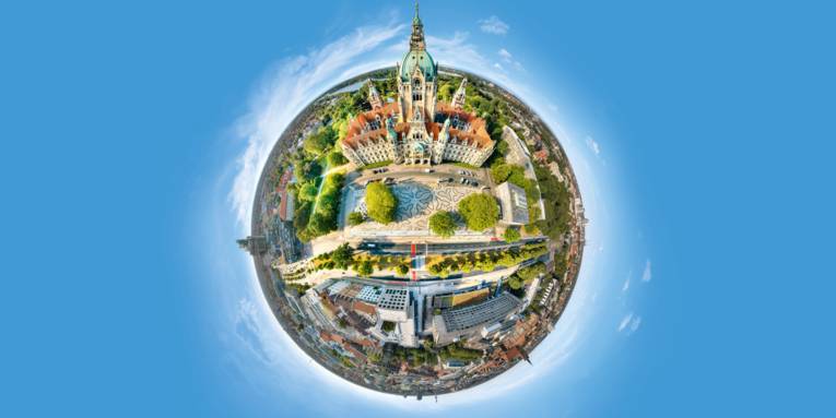  Die Stadt Hannover in 360°

