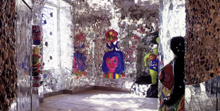 Die Grotte in den Herrenhäuser Gärten.