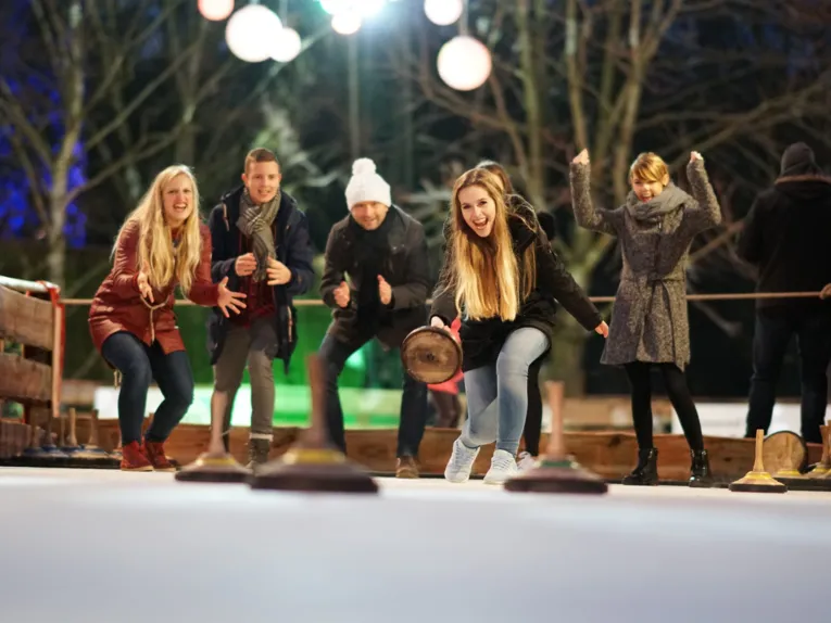 Eisstockschießen