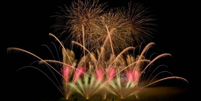 Feuerwerk.