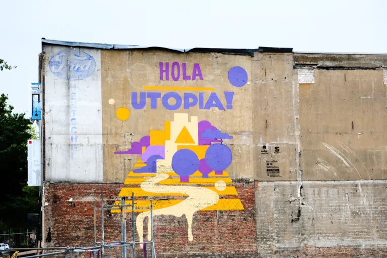 Graffiti in der Nikolaistraße