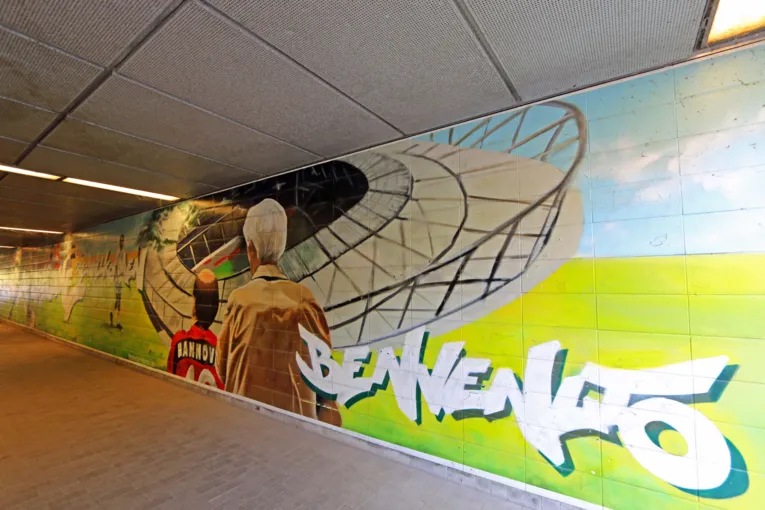 Graffitit Waterloo-tunnelissa