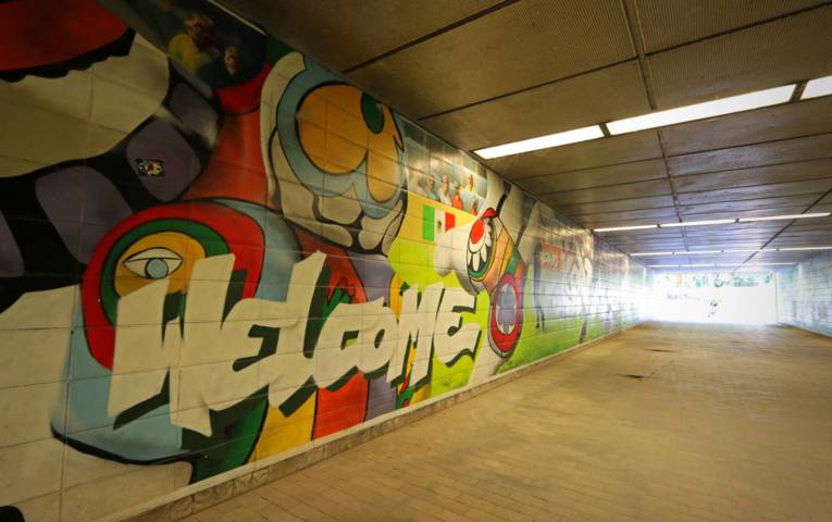 Welcome to Hannover - Graffiti im Waterloo-Tunnel