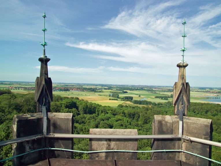 Schloss Marienburg - Turmaussicht