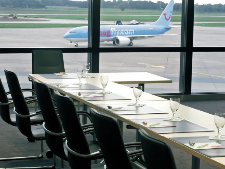 Meeting room in the Airport Conference Center