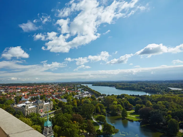 Blick von Rathauskuppel