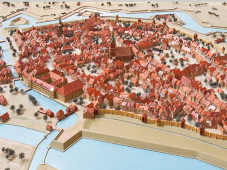 Stadtmodell 1689