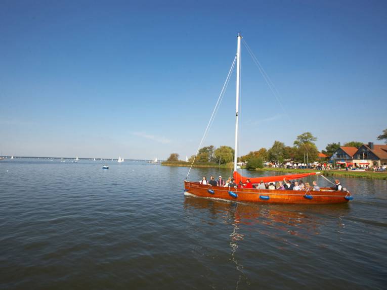 Sailing Yacht on Lake Steinhude