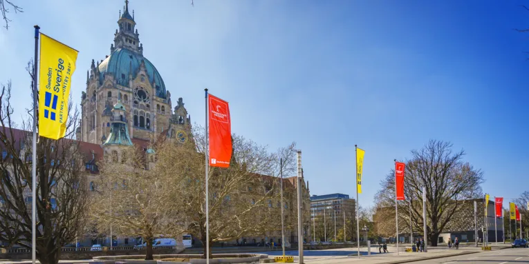 Flaggen in Hannover