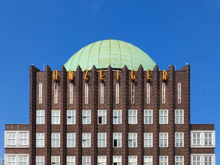 Das Anzeigerhochhaus im Print-Standort Hannover.