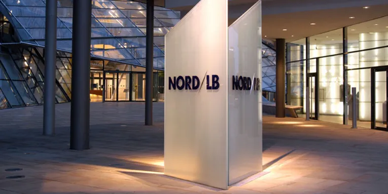 The entrance to Nord/LB.
