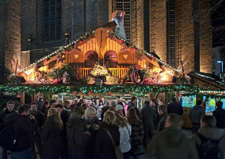 Christmas market in the old town