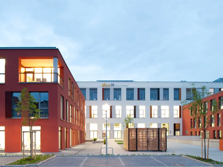 Inngangspartiet til hall 96