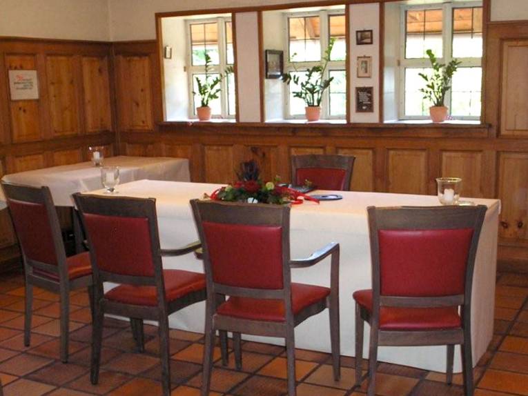 Trauzimmer im Hoflokal im Zoo