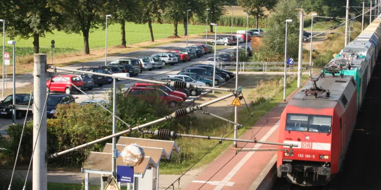 P+R-anläggning i Dedenhausen