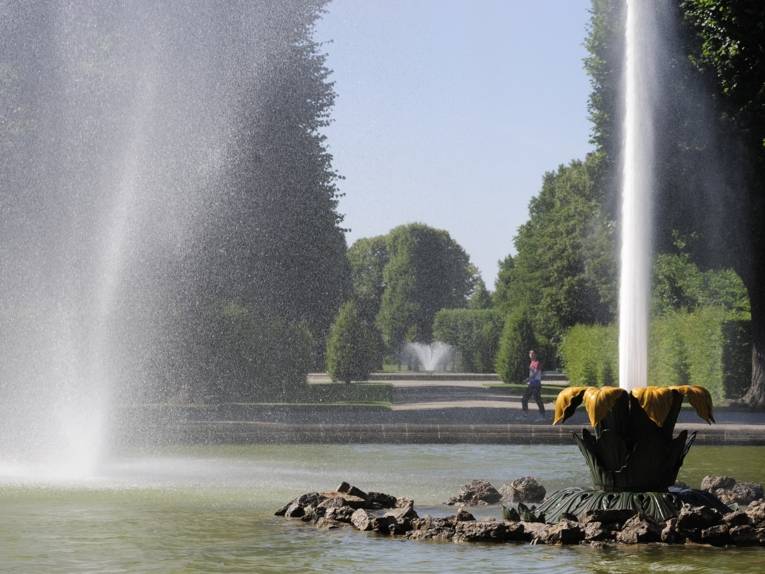 Große Fontäne in den Herrenhäuser Gärten