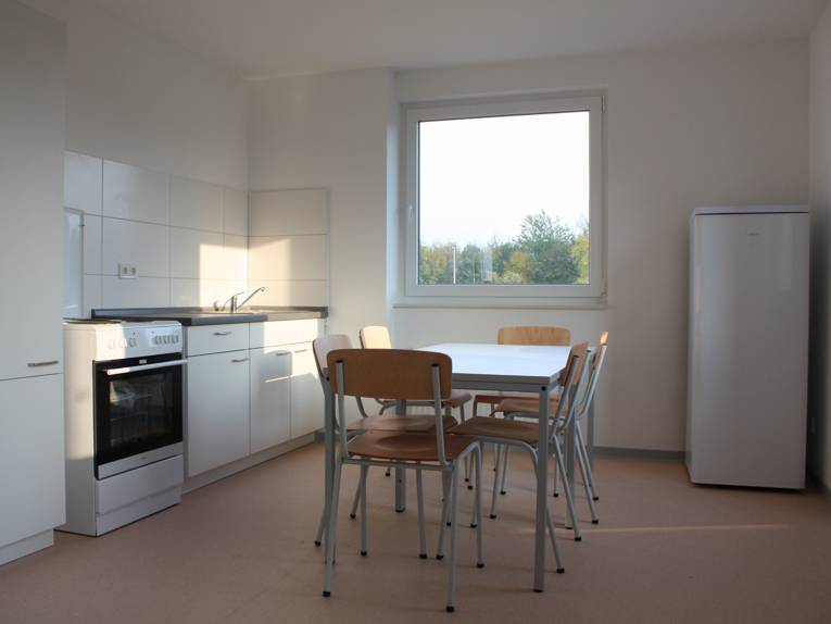 Gemeinschaftsküche im Wohnheim Tresckowstraße