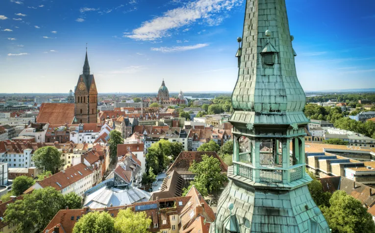 Blick über die hannoversche Altstadt