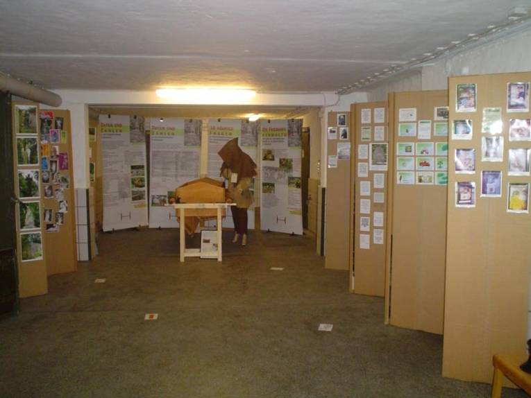 Nachbau eines Pestsarges