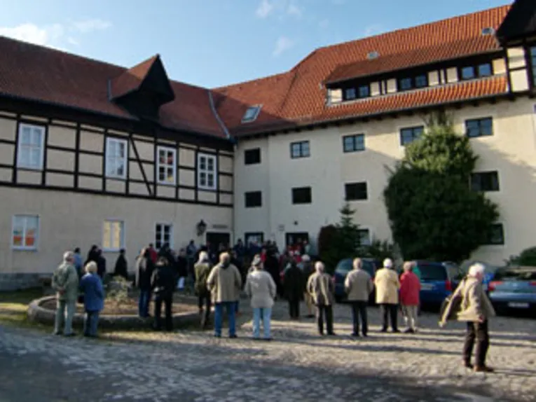 Blick in den Museumshof