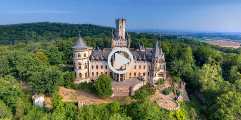 Das Schloss Marienburg in unseren 360&deg; Touren.