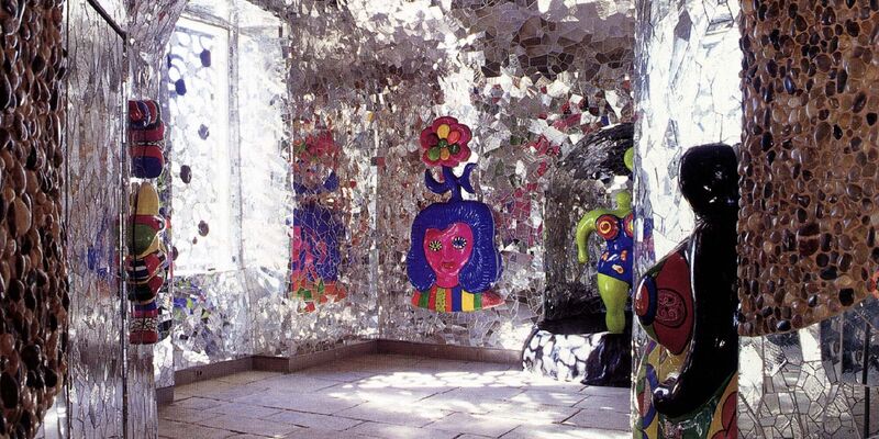 Bright And Sparkling The Niki De Saint Phalle Grotto